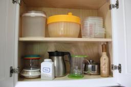 Cabinet of Kitchen Items