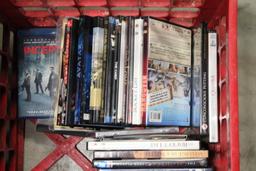 DVDs , Blue rays and CD’s