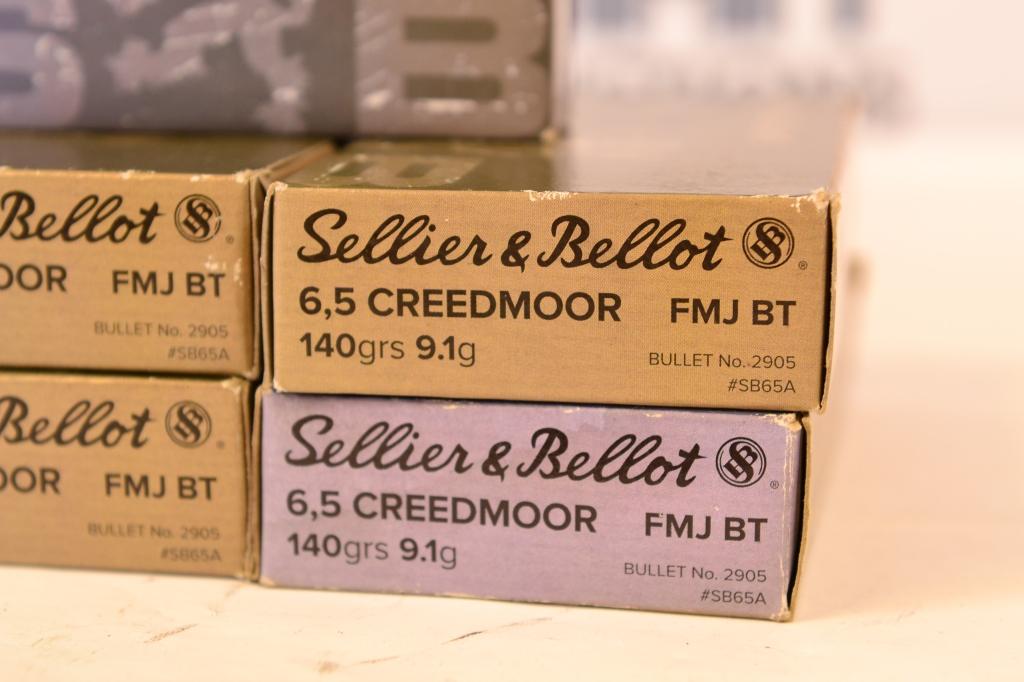 Sellier & Bellot 6.5 Creedmoor (130 rds)
