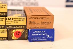 Various Manufacturers 9mm Ammo (800 rds)