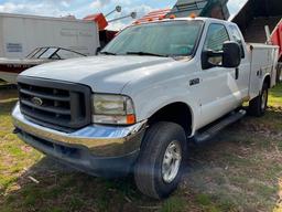 2004 FORD F250XL EXTENDED CAB 4X4 PICK UP TRUCK
