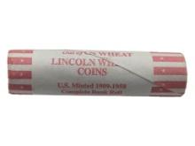 Roll of 1909-1958 Lincoln Wheat Pennies
