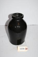 Pootery Vase, Dark Galzed