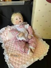 Collectible Porcelain Doll with Box