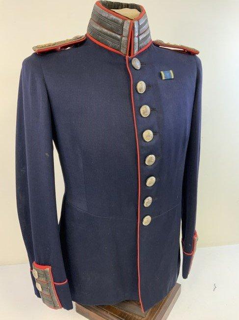 ANTIQUE SWEDISH 19th CENTURY OFFICER DRESS UNIFORM TUNIC SWEDEN