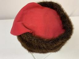 ANTIQUE IMPERIAL GERMAN CHILD SIZE HUSSAR FUR BUSBY HAT