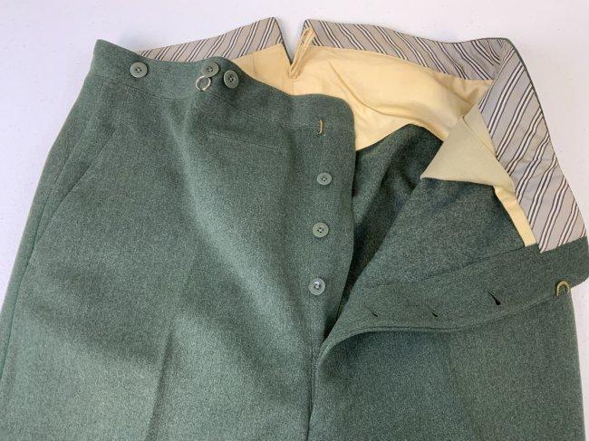 GERMANY THIRD REICH FORESTRY OFFICER DRESS UNIFORM WITH PANTS 1937 DATED