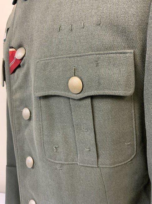 WWII GERMAN ARMY 297th INFANTRY DIVISION OFFICER COLONEL'S UNIFORM TUNIC