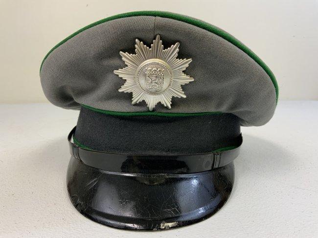 COLD WAR ERA WEST GERMAN POLICE OFFICER VISOR CAP