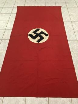 WWII GERMANY THIRD REICH  NSDAP BUILDING FLAG BANNER