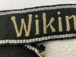 WWII GERMAN WAFFEN SS "Wiking" EM/NCO CUFFTITLE