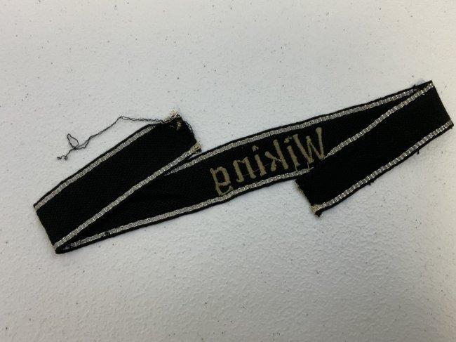 WWII GERMAN WAFFEN SS "Wiking" EM/NCO CUFFTITLE