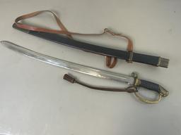 IMPERIAL RUSSIAN OFFICERS M1909 SHASHKA SWORD WWII GERMAN RUSSIAN COSSACK USE