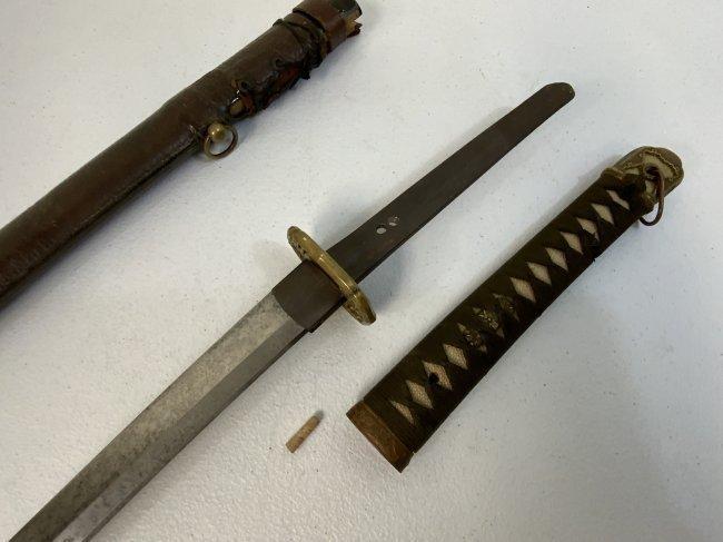 WWII IMPERIAL JAPAN JAPANESE ARMY OFFICER SAMURAI SWORD