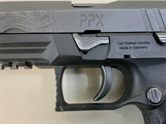 GERMAN WALTHER PPX PISTOL 9 MM