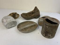WWII US GI LOT OF ITEMS FOUND IN LUXEMBOURG
