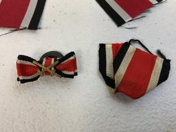 WWII GERMANY 1939 IRON CROSS RIBBONS