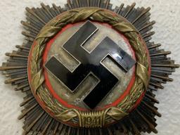 NAZI GERMANY 1941 GERMAN CROSS IN GOLD