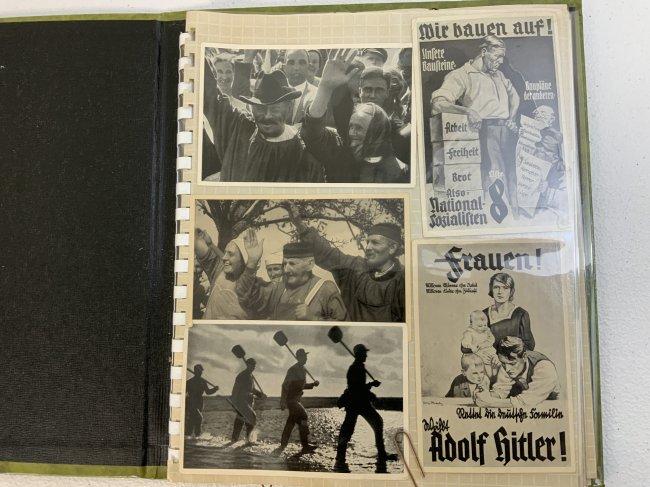 NAZI GERMANY PHOTO CARDS  ALBUM