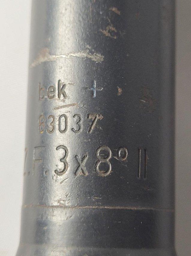 WWII GERMAN 20MM FLACK 30/38 Z.F. 3X8 OPTIC SCOPE