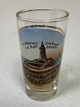 GERMANY THIRD REICH VETERAN MEMORIAL SHOT GLASS
