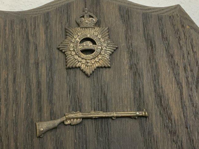 1934-35 CANADA MILITARY SHOOTING TROPHIES NAMED CANADIAN PLAQUES