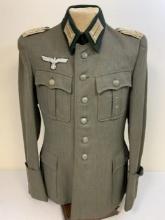 WWII GERMAN ARMY INFANTRY OFFICER UNIFORM TUNIC MAJOR