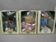 1985 1985 Lot 3 Cabbage Patch Dolls in Boxes