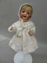 Antique MY Bisque Head Composition Body Baby Doll