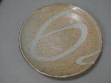 Warren MacKenzie Art Pottery Shino Glaze w/ Splashes Salad Plate