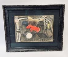 Marc Chagall Mystical crucifixion (Derriere Le Miroir)