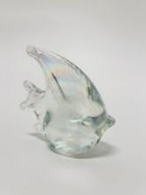 Iridescent glass Angel fish