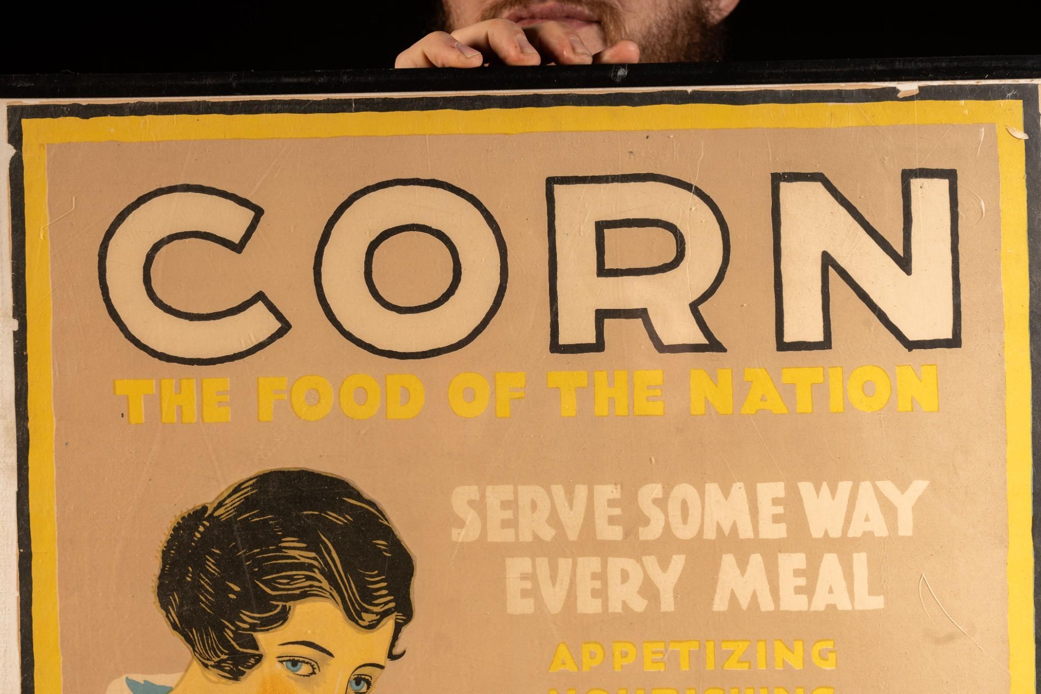 Antique WW1 Corn Poster