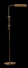 Vintage Adjustable Height Brass Piano Lamp