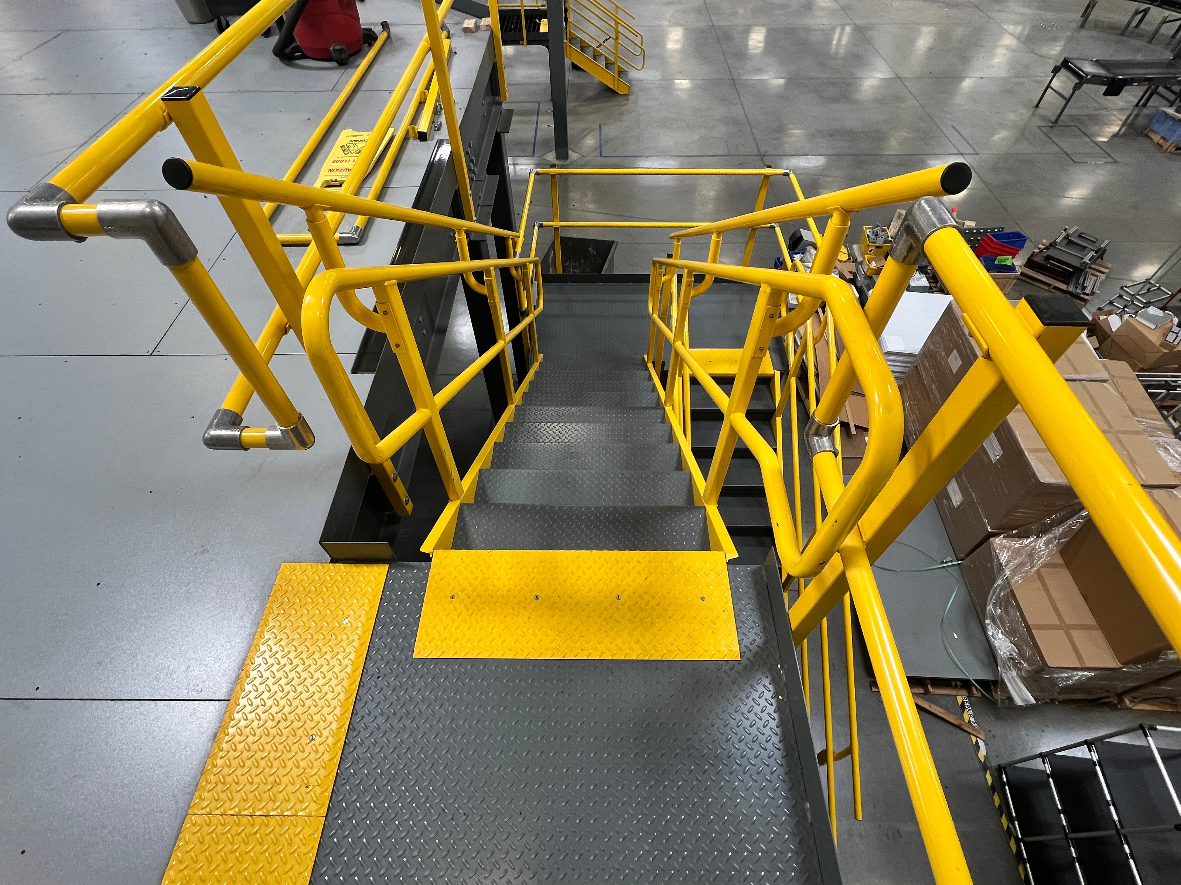 Steele Solutions Mezzanine - Down, Banded And Ready To Be Loaded!!