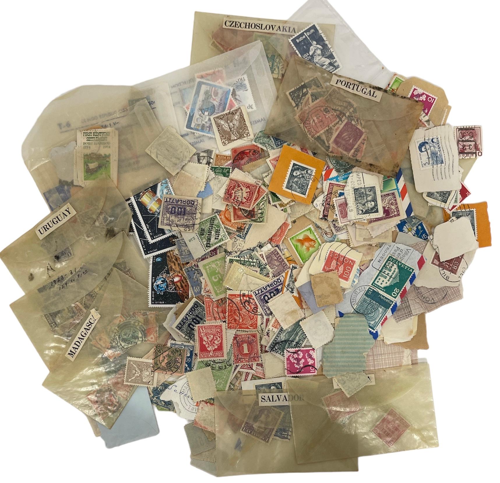 Vintage International Stamps Collection