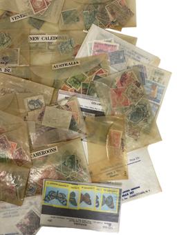 Vintage International Stamps Collection