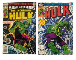 Vintage Marvel Comics - The Incredible Hulk Series