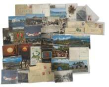 Vintage Photographs and Stamps