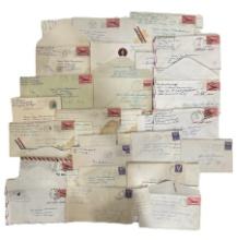 Vintage Letters and Stamps