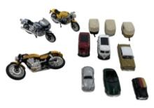 Toy Cars and Motorcycles