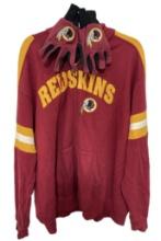 Vintage NFL Washington Redskins Fan Jackets and Gloves