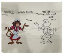 Hand-Painted Animation Cel | Walt Disneys Tale Pin | NO COA