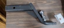 Reese trailer hitch receiver with 1 7/8" ball