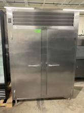 Traulsen 2-Door Stainless Steel Refrigerator, 120v