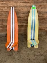 (2) Count Surfboard Chairs