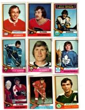 1974-79  Topps, O Pee-Chee, 1990 Score,  etc. Hockey, Different Teams,
