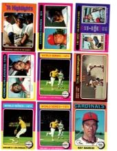 1975 Topps Baseball, Various Teams. See Photos.
