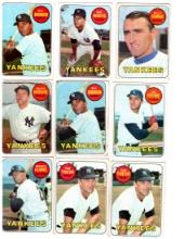 1969 Topps Baseball, Yankees
