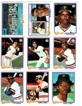 1978 Topps Baseball, Giants & Braves